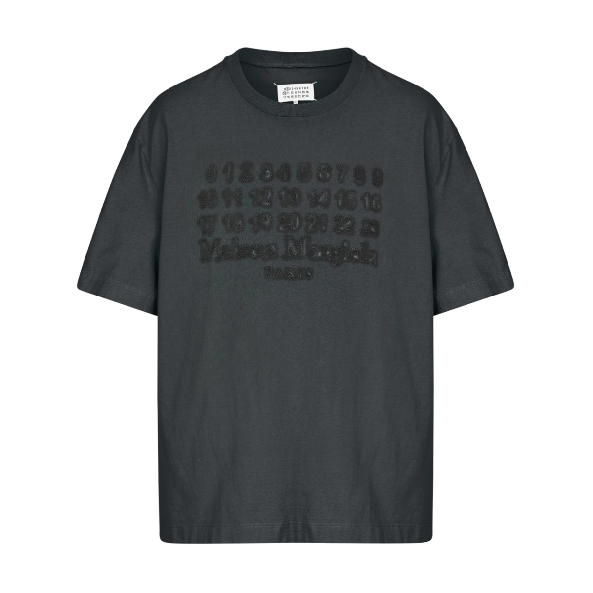numbers-motif T-shirt
