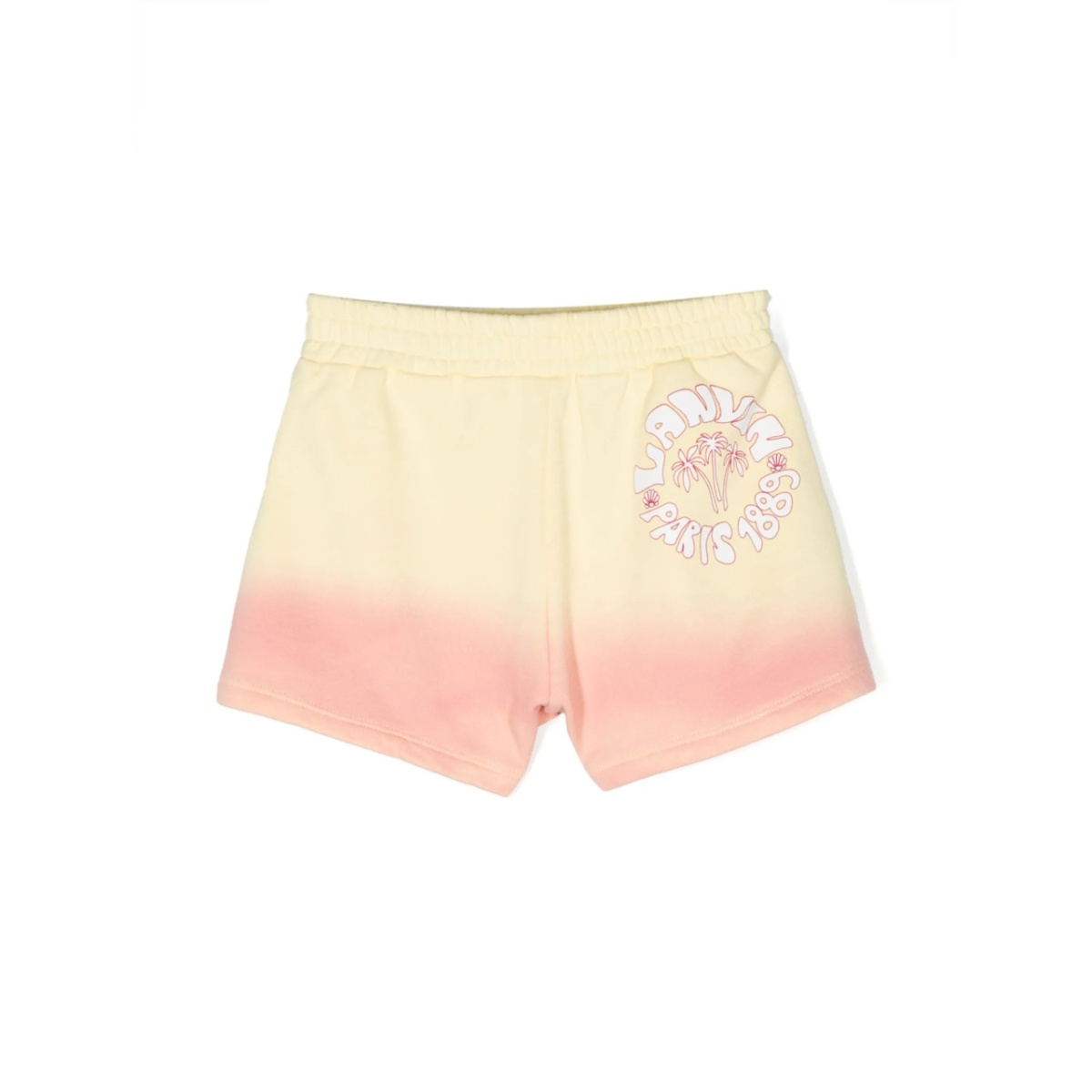ombré-effect elasticated track shorts - Img 2