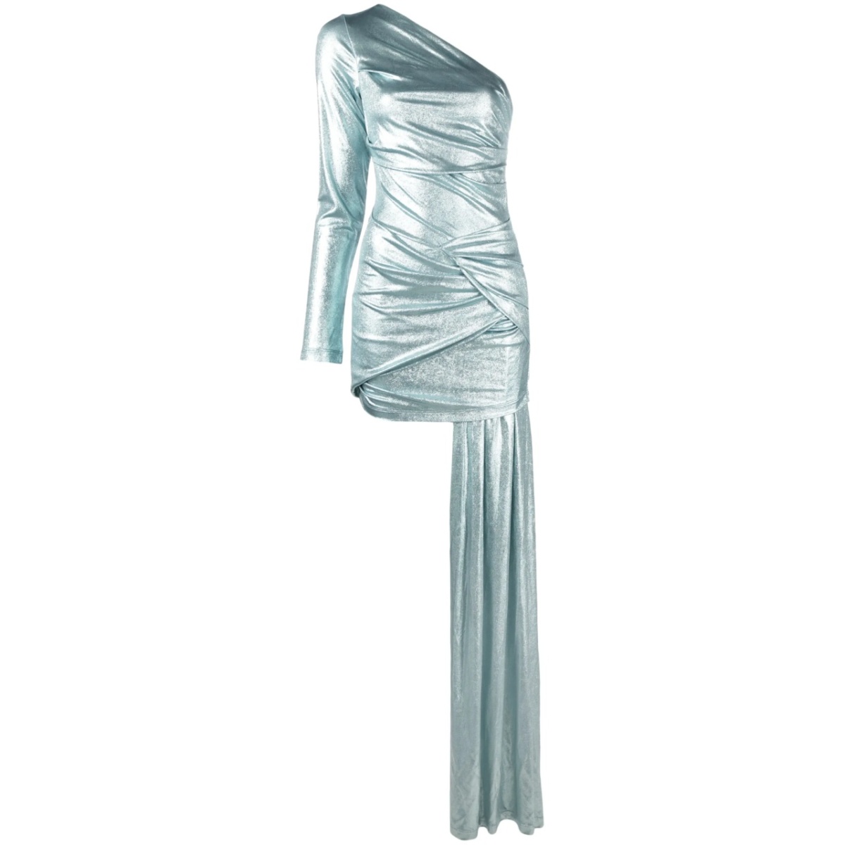 one-shoulder minidress