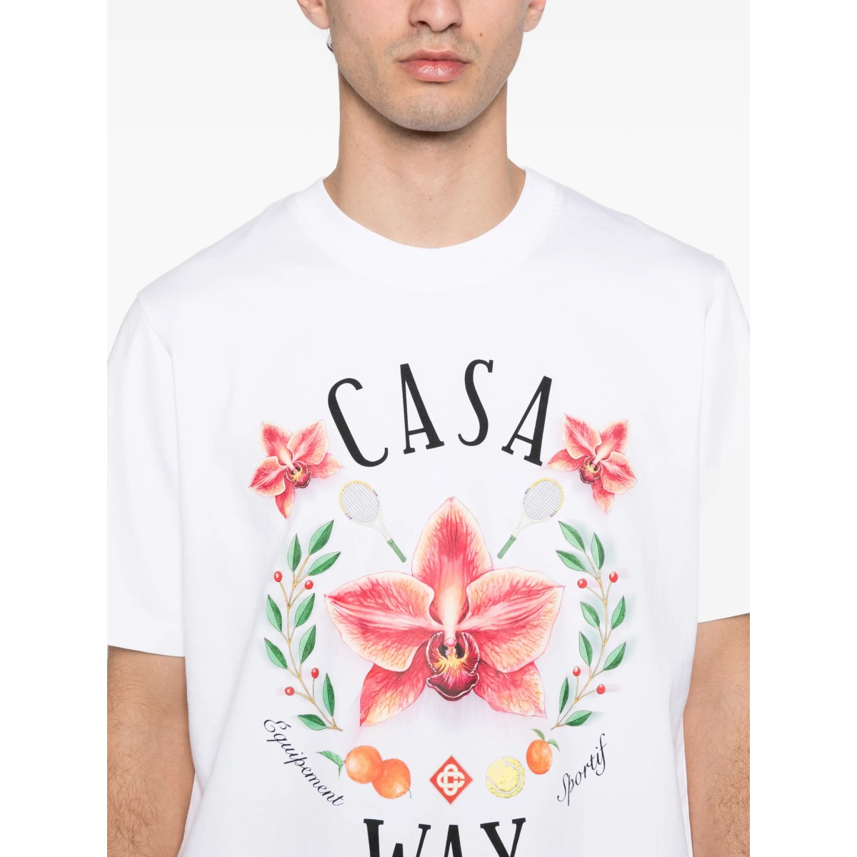 Orchid graphic classic T-shirt - Img 5