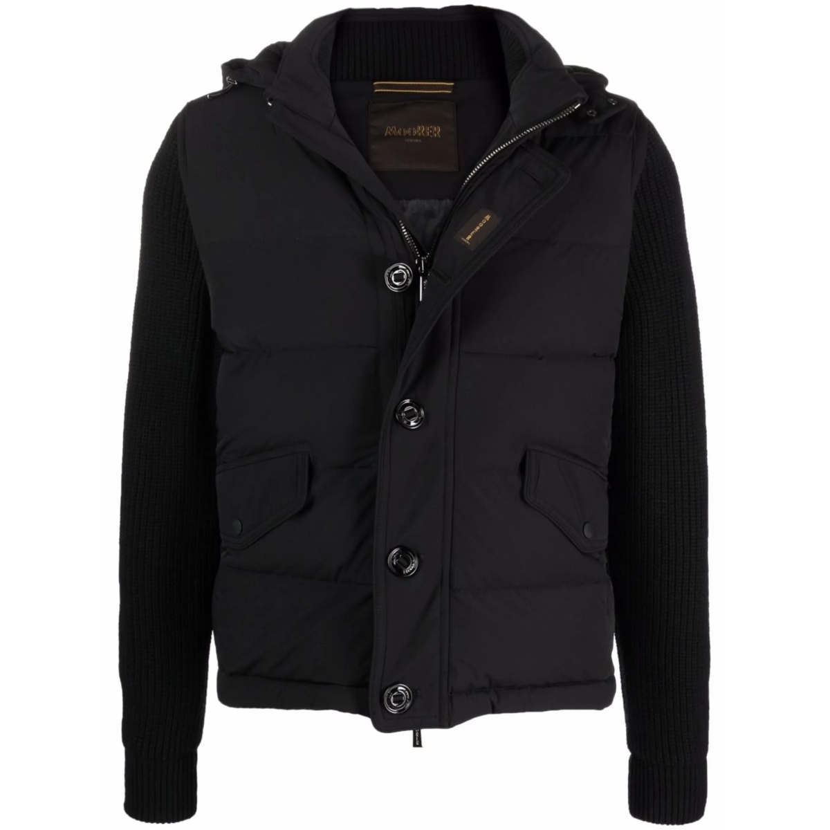 padded contrast jacket
