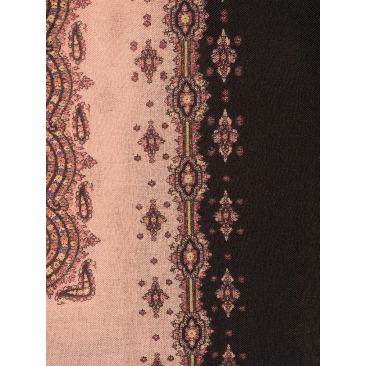 paisley-print frayed-edge scarf - Img 2