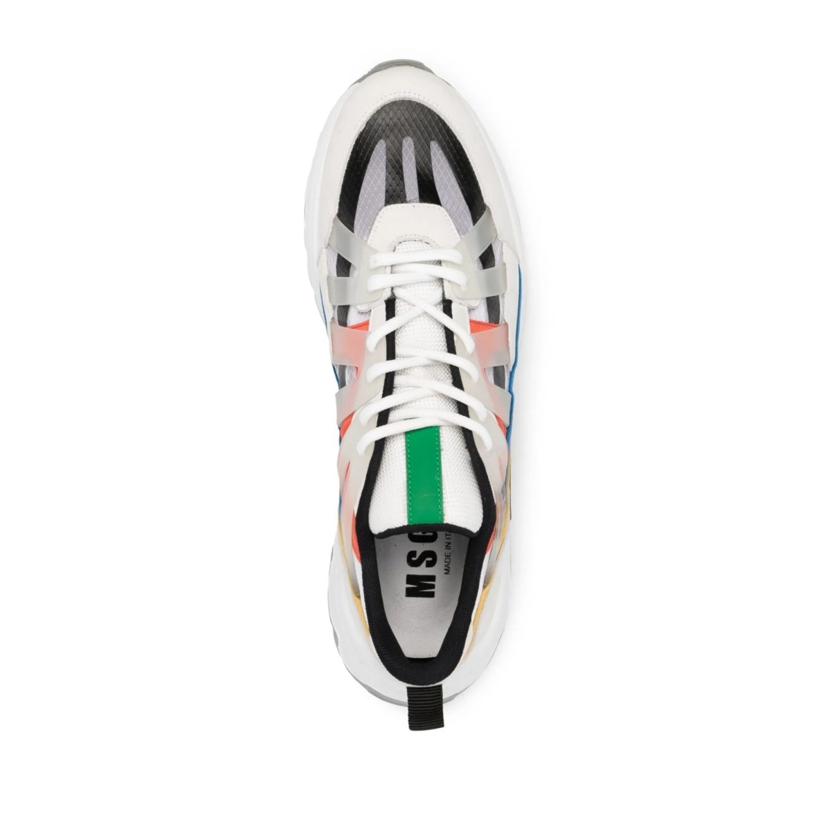 panelled low-top sneakers - Img 4