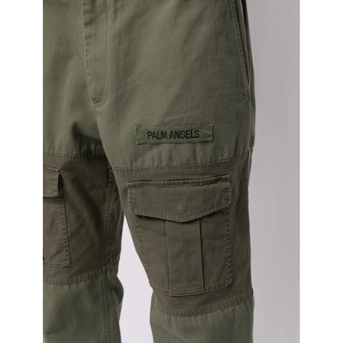 panelled multi-pocket cargo trousers - Img 5