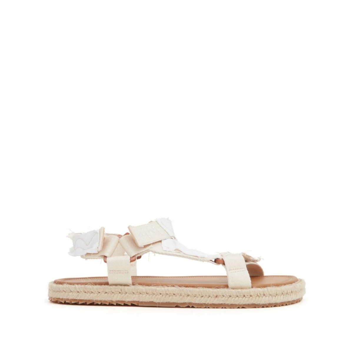 Patchwork hiking sandals