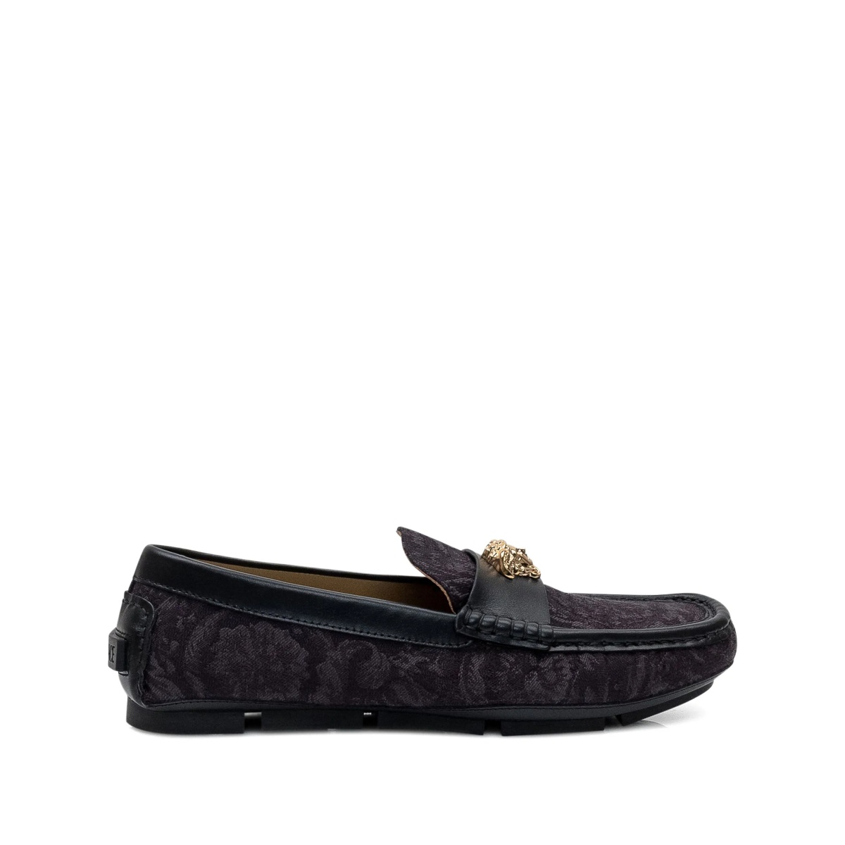 patterned loafers
