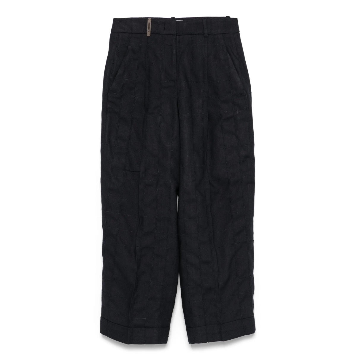 patterned trousers
