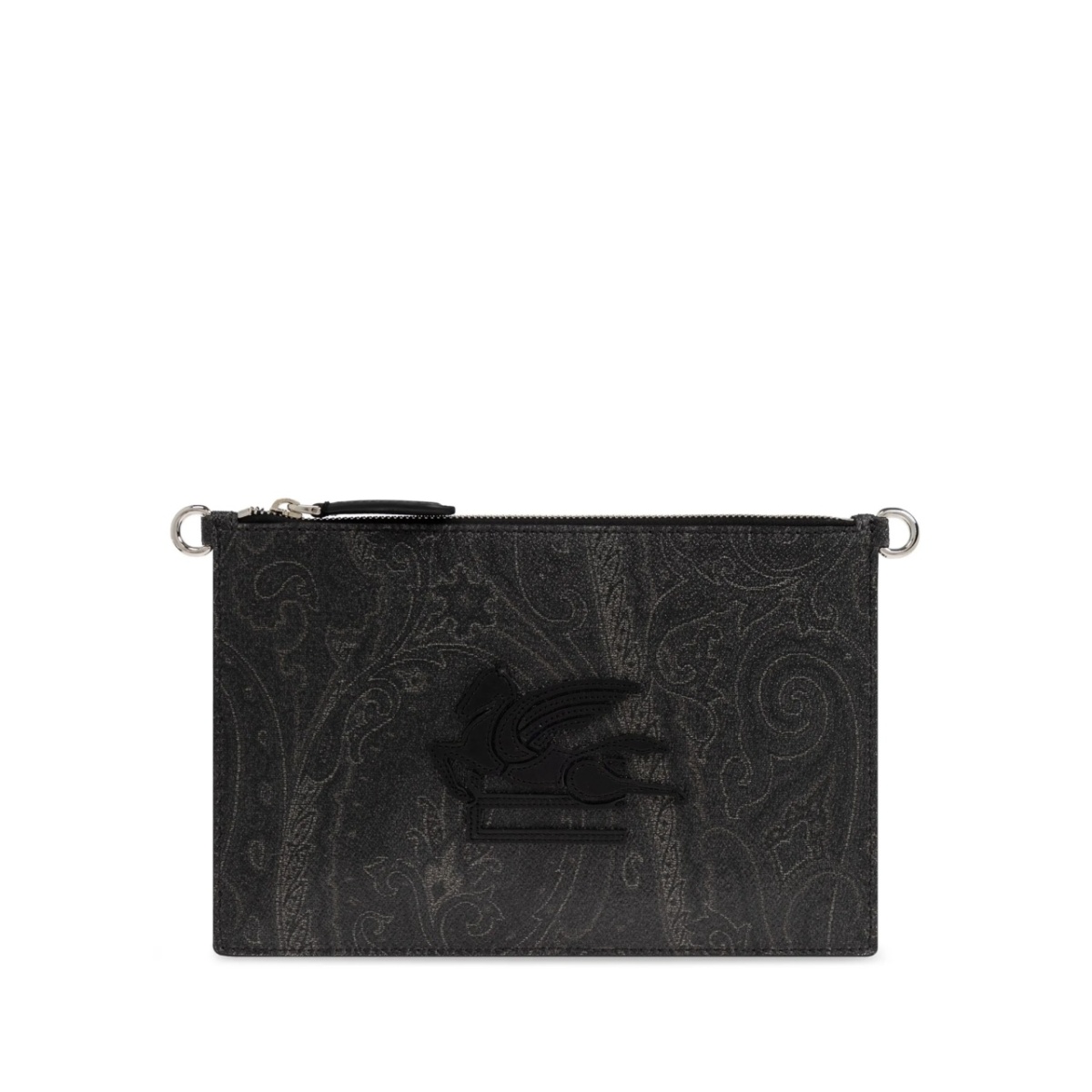 Pegasu patch clutch bag