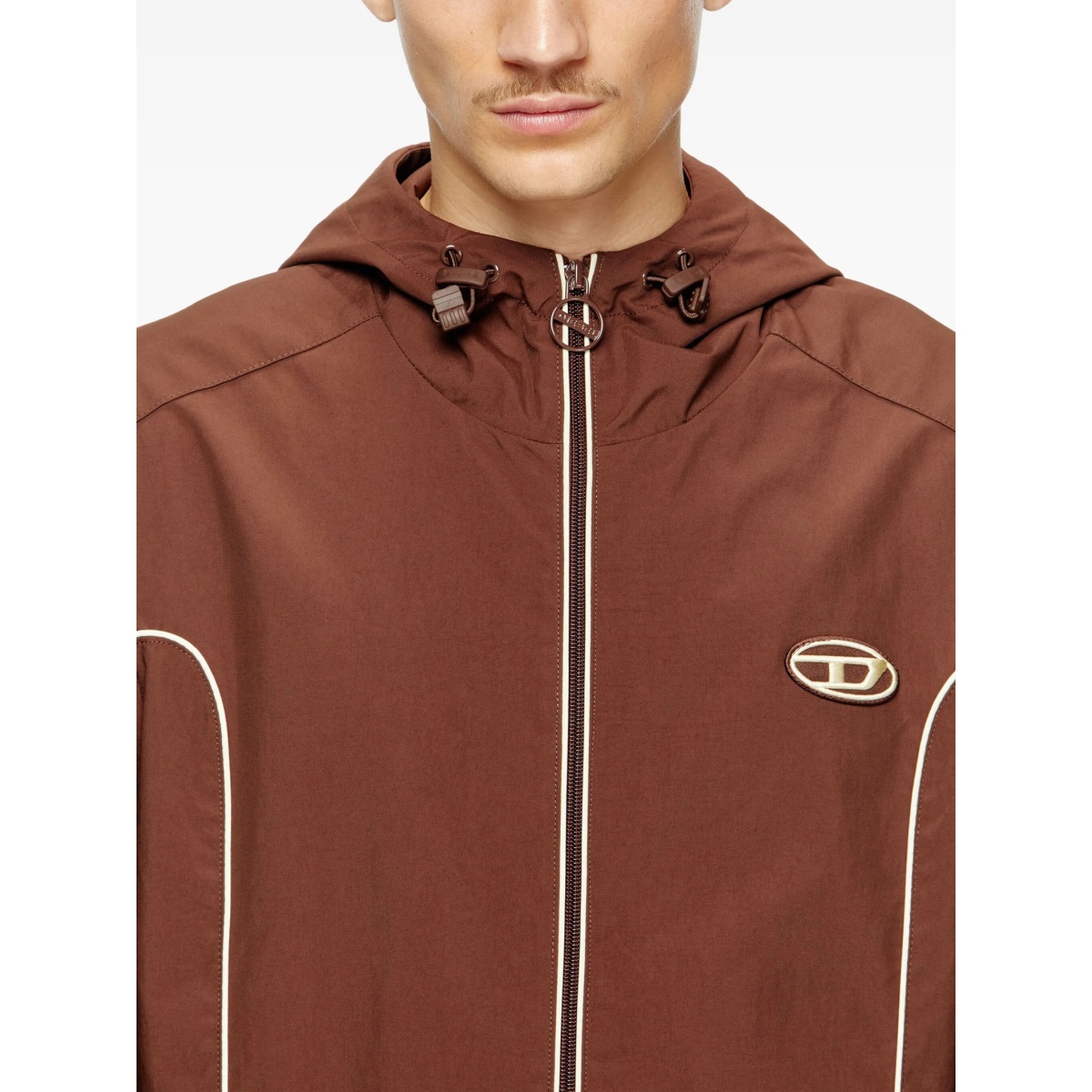 piped hooded jacket - Img 5
