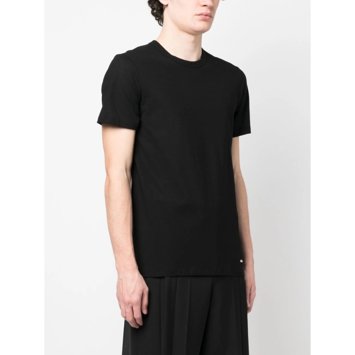 plain cotton T-shirt - Img 4