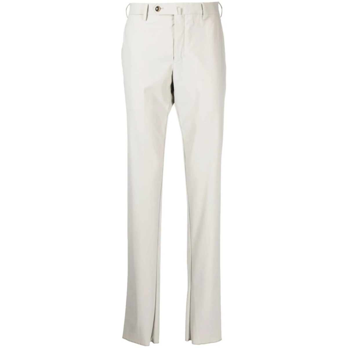 plain stretch-design chinos