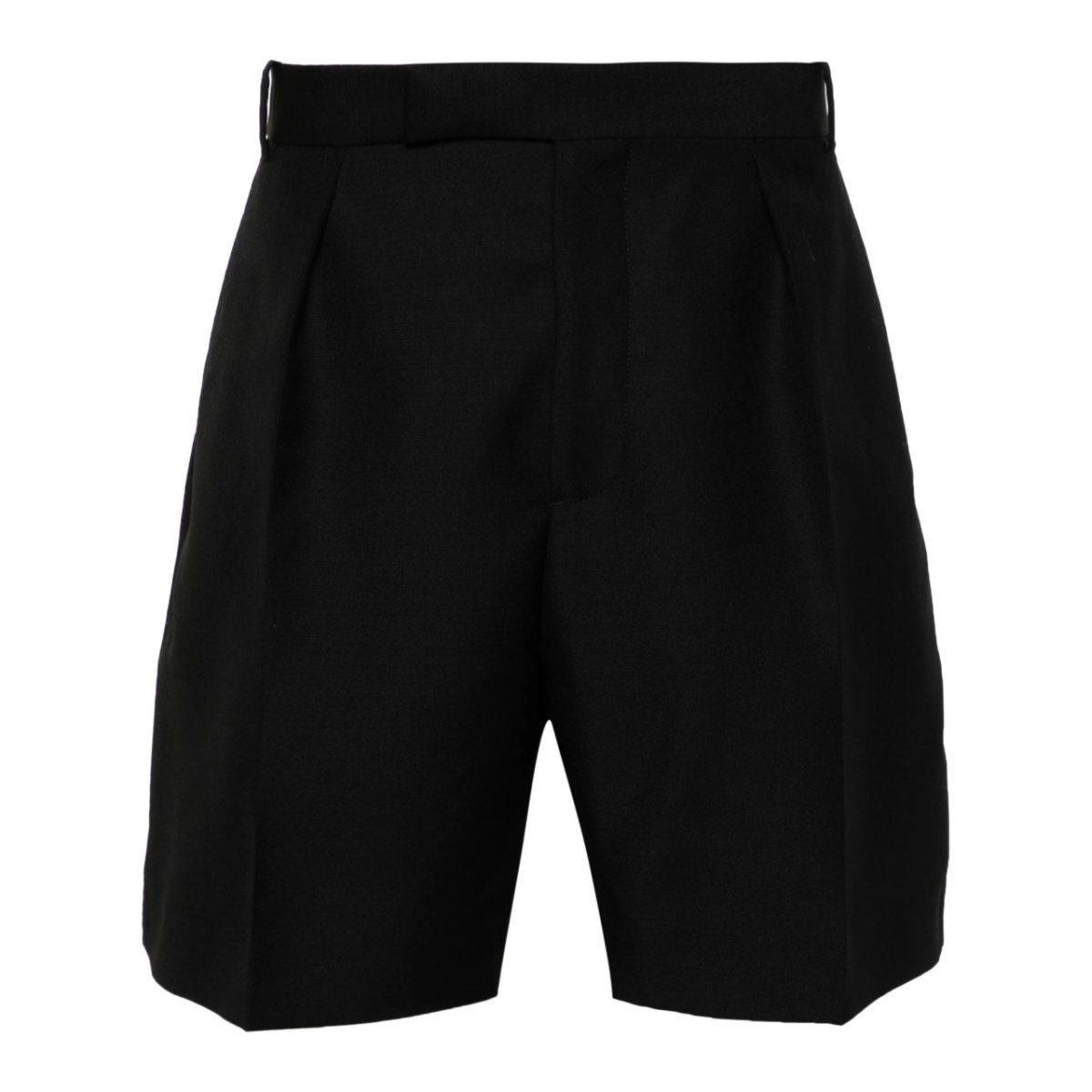 pleat-detail tailored shorts