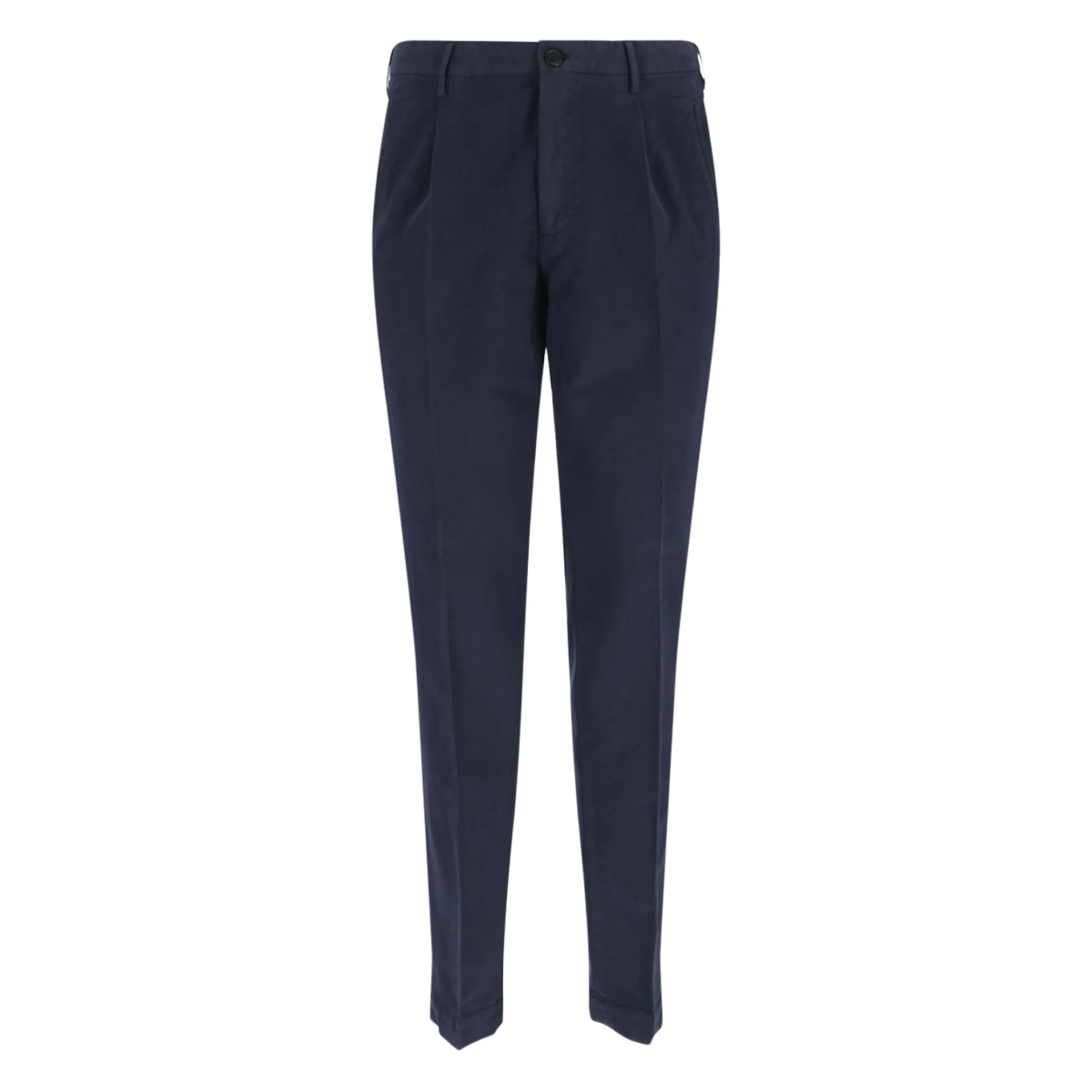 pleated-front trousers