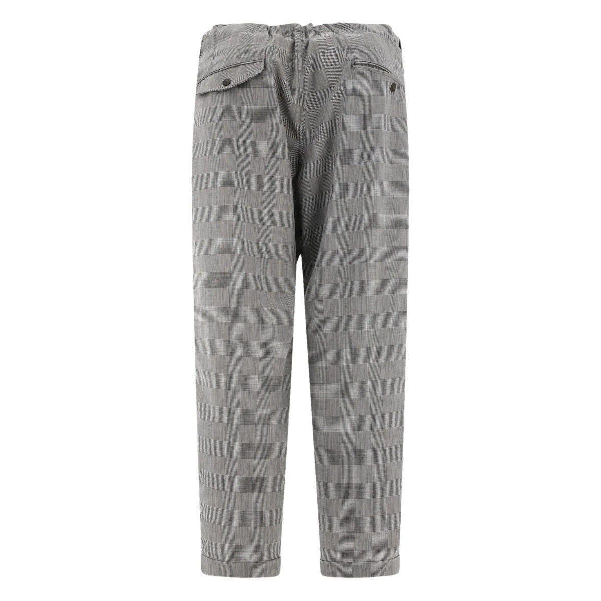 prince-of-wales pattern trousers
