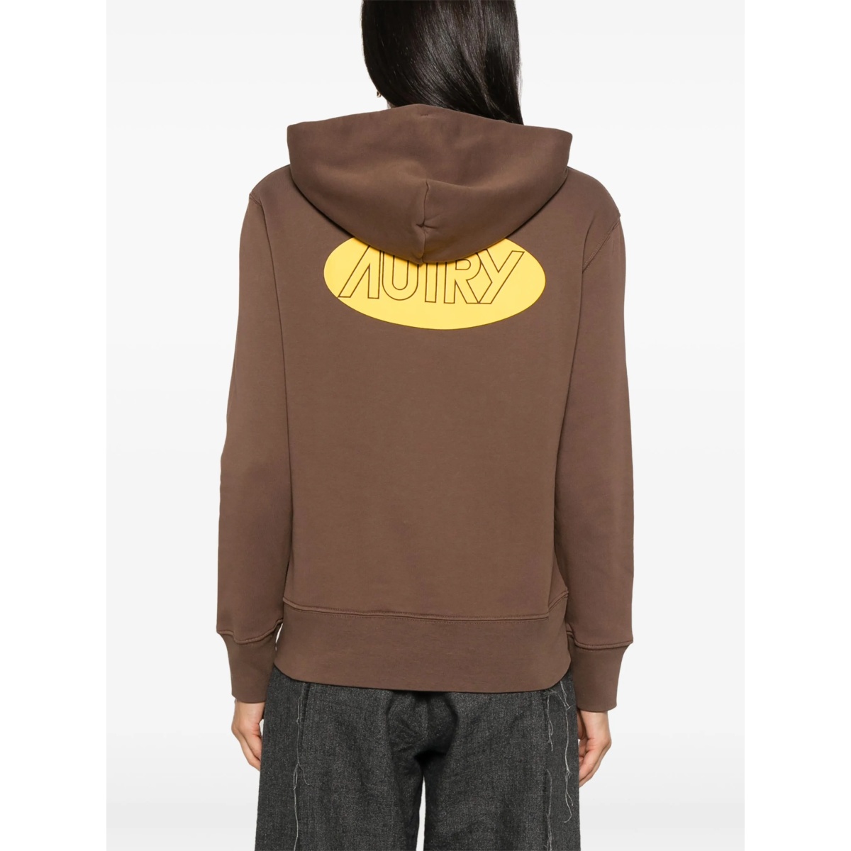 printed logo hoodie - Img 4