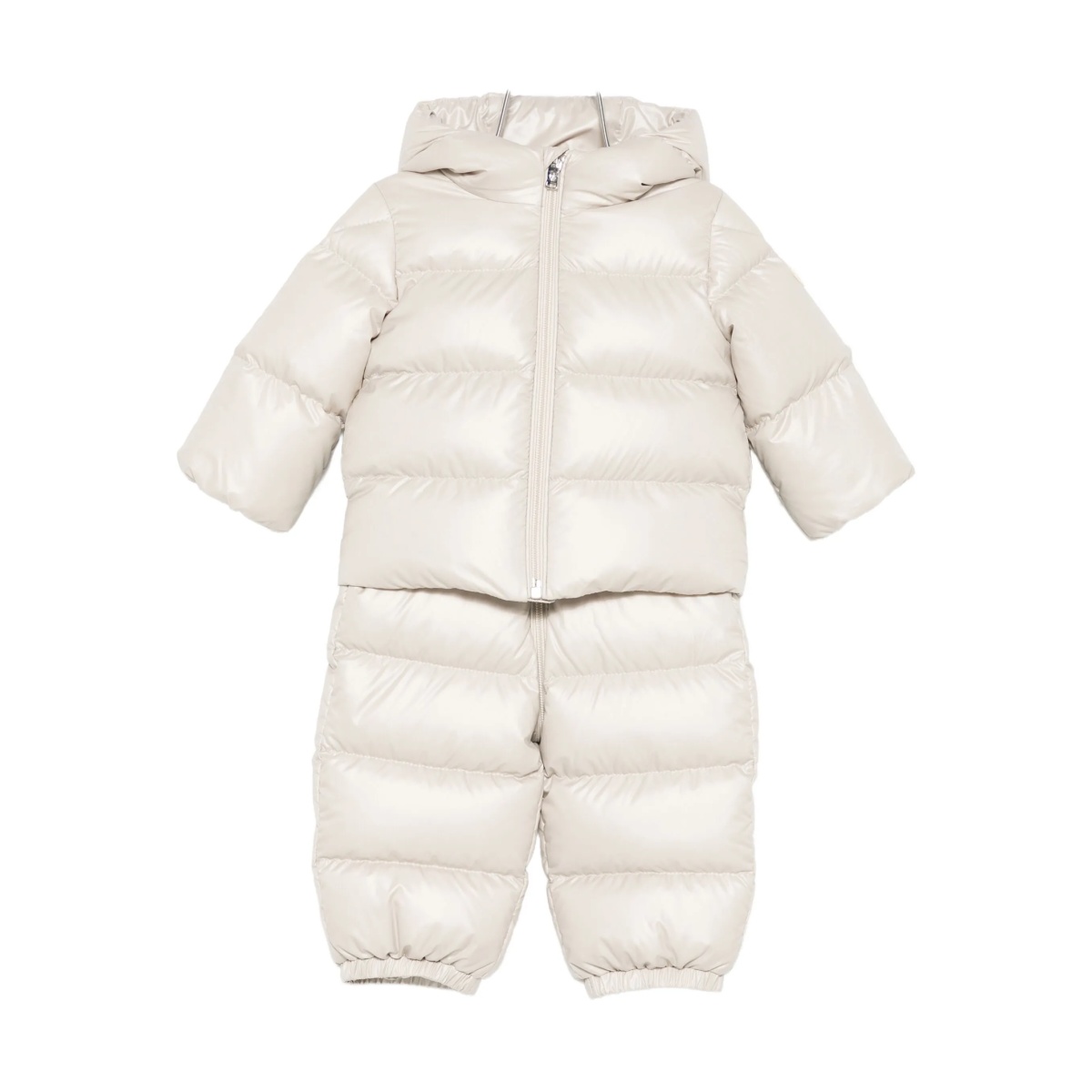 quilted hooded snowsuit