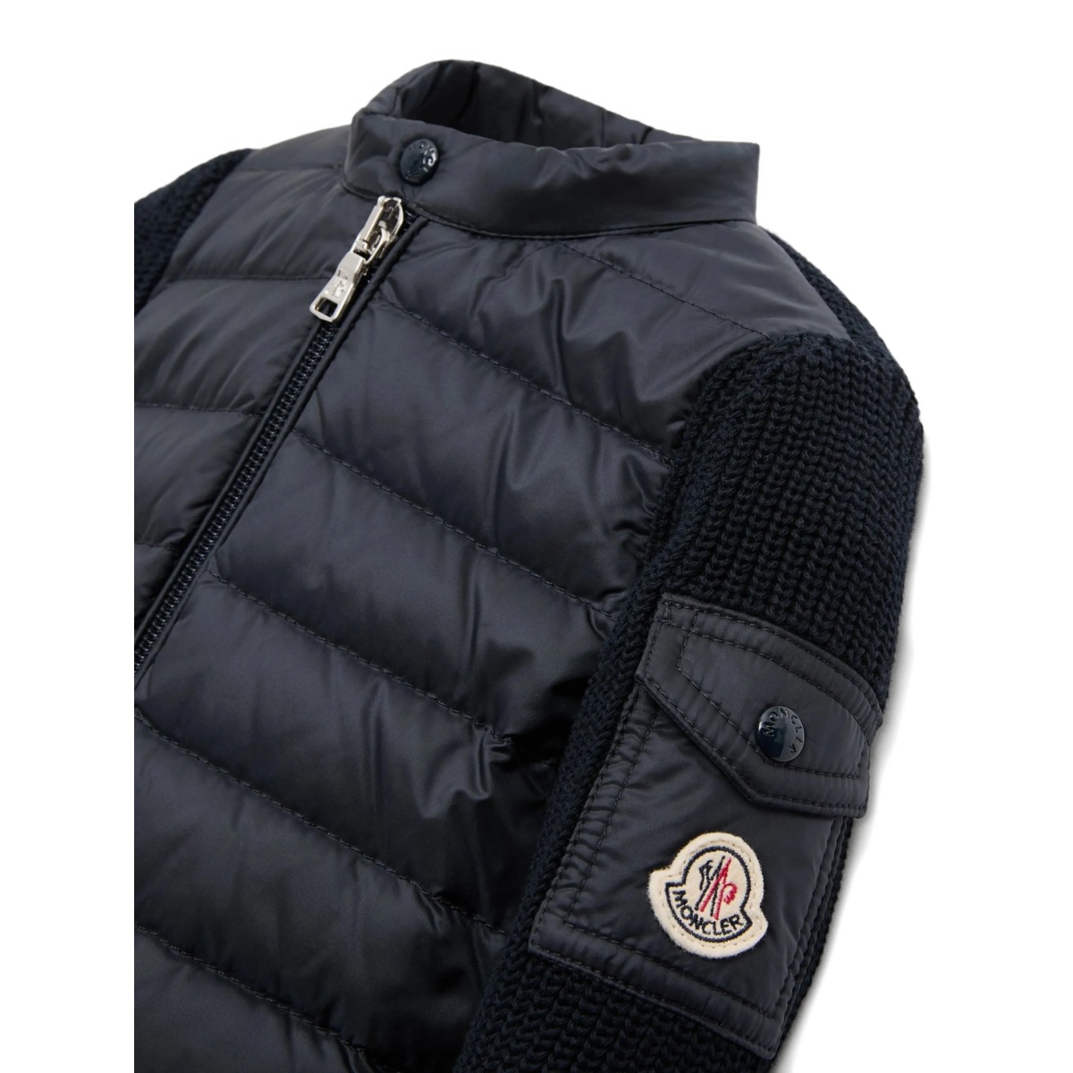 quilted knitted jacket - Img 4