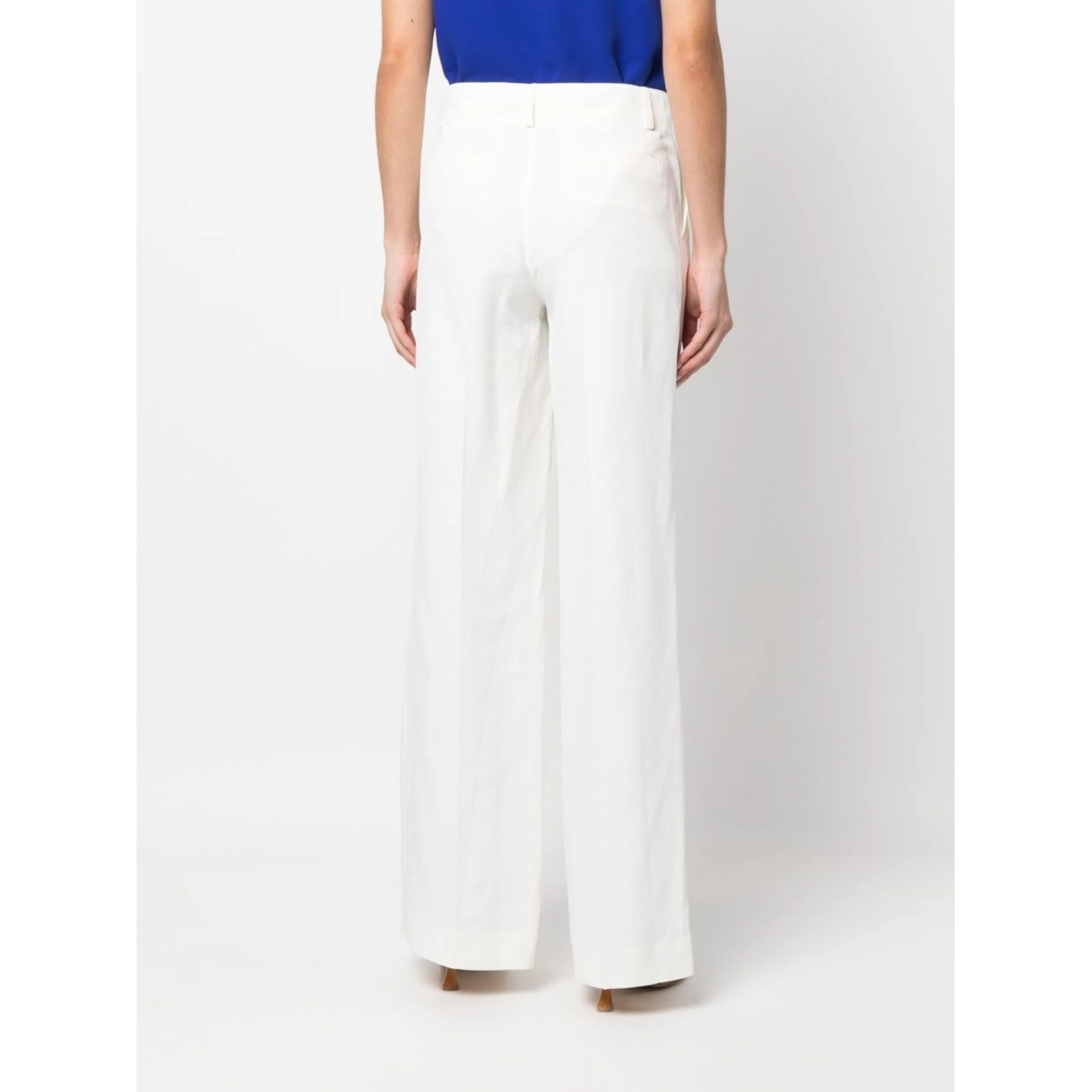 Raisa flared high-waisted trousers - Img 4