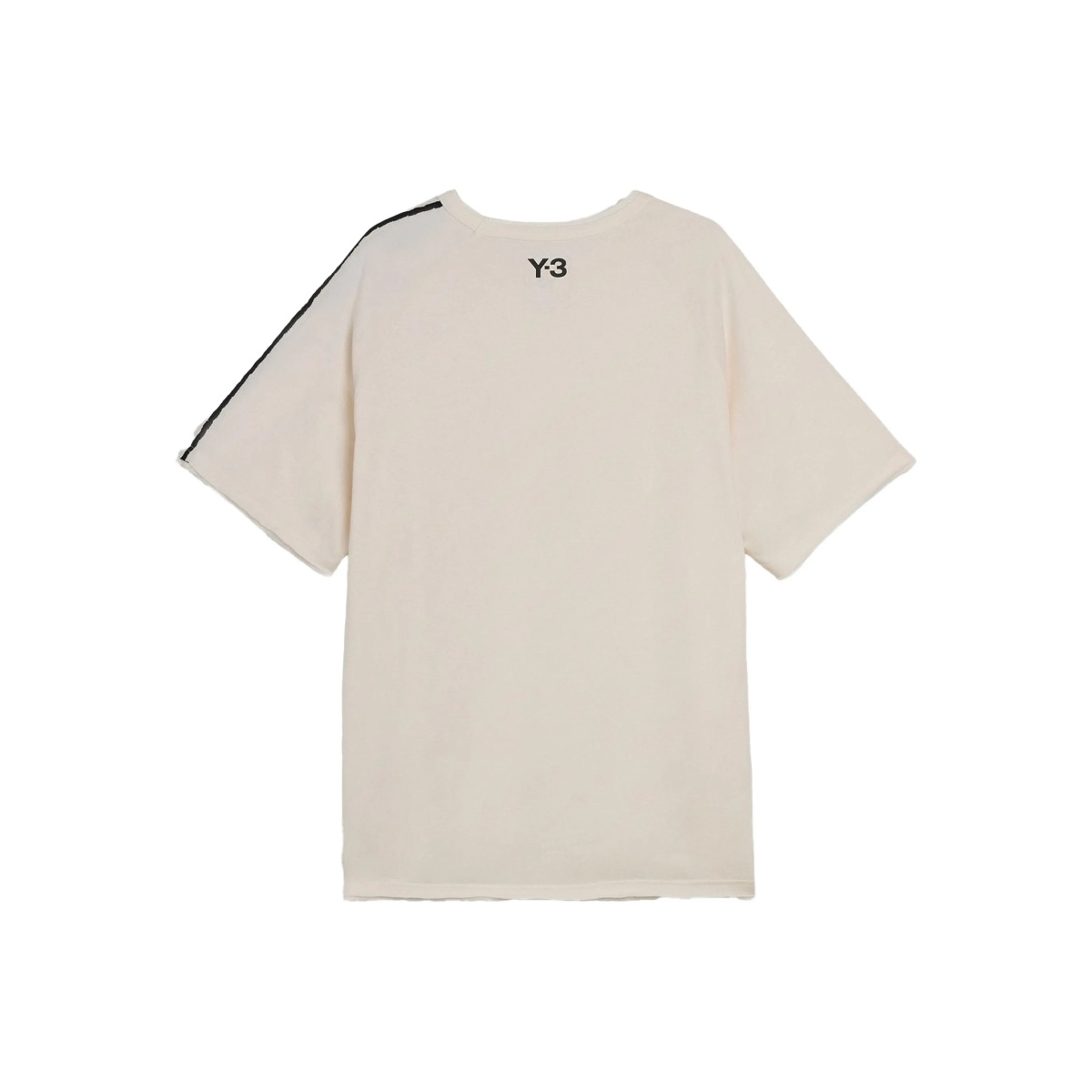 raw-edge 3-stripes T-shirt - Img 2