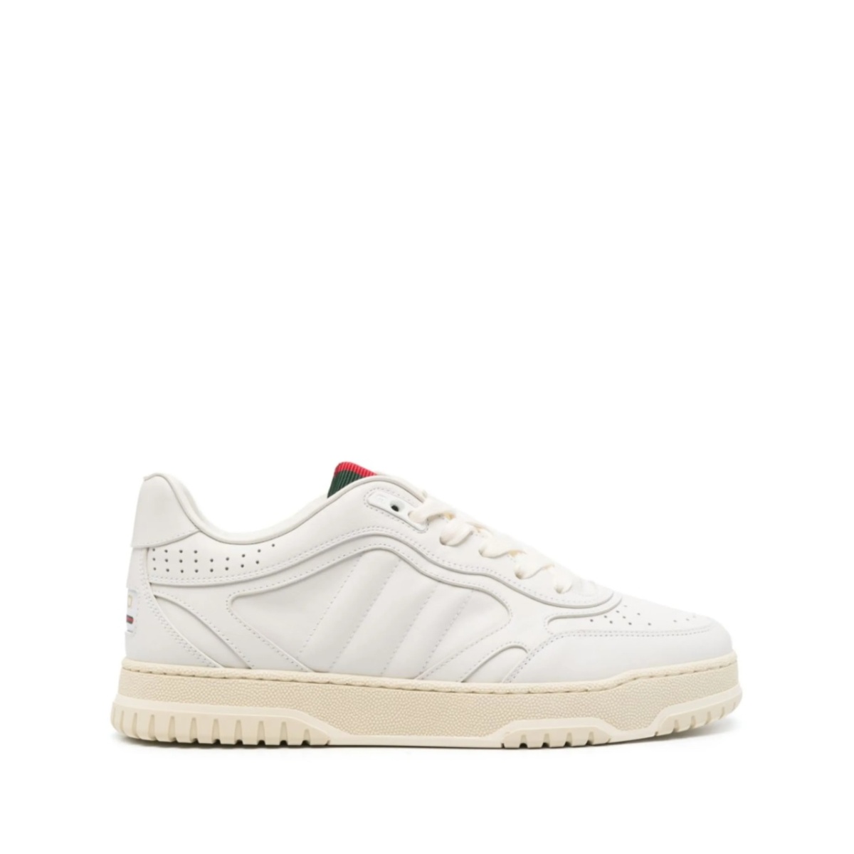 Re-Web leather sneakers