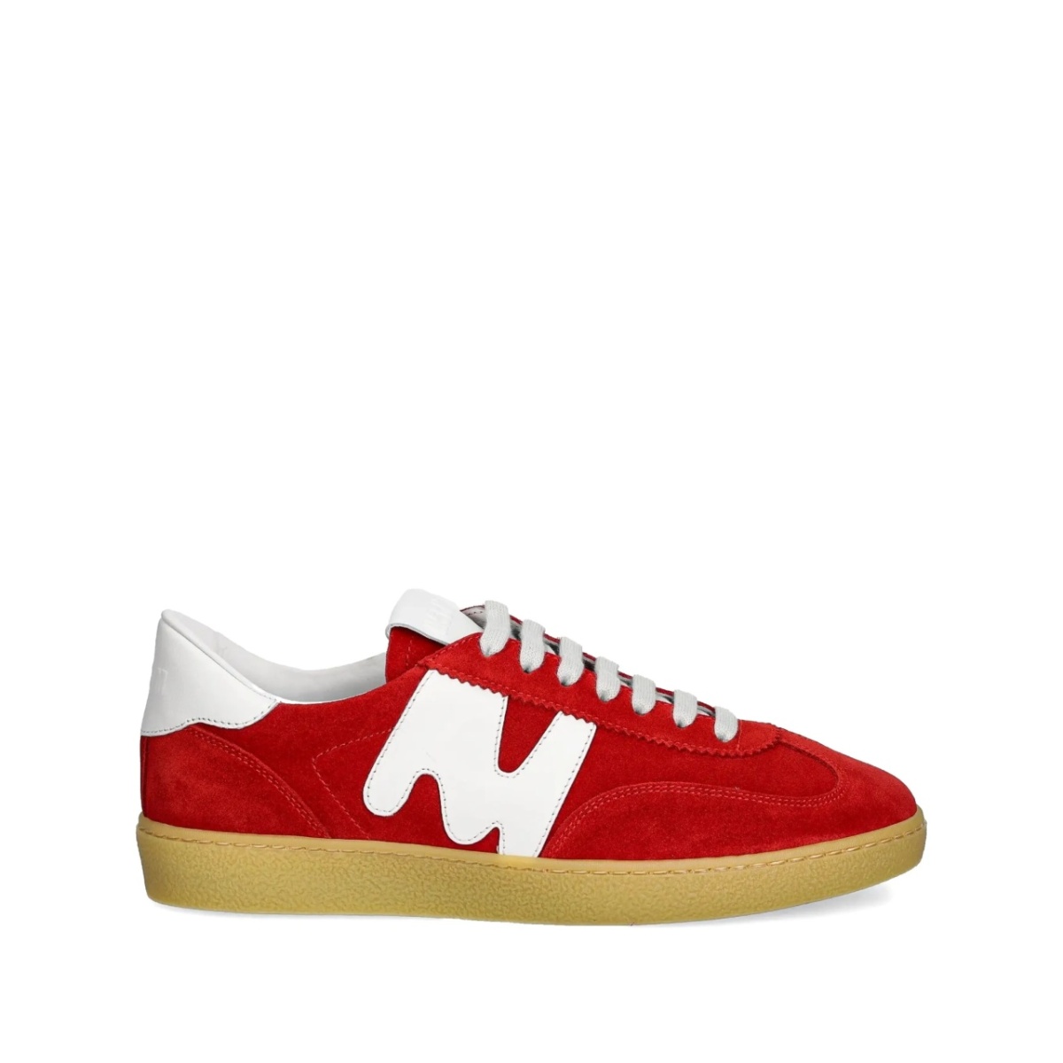 Retro panelled sneakers