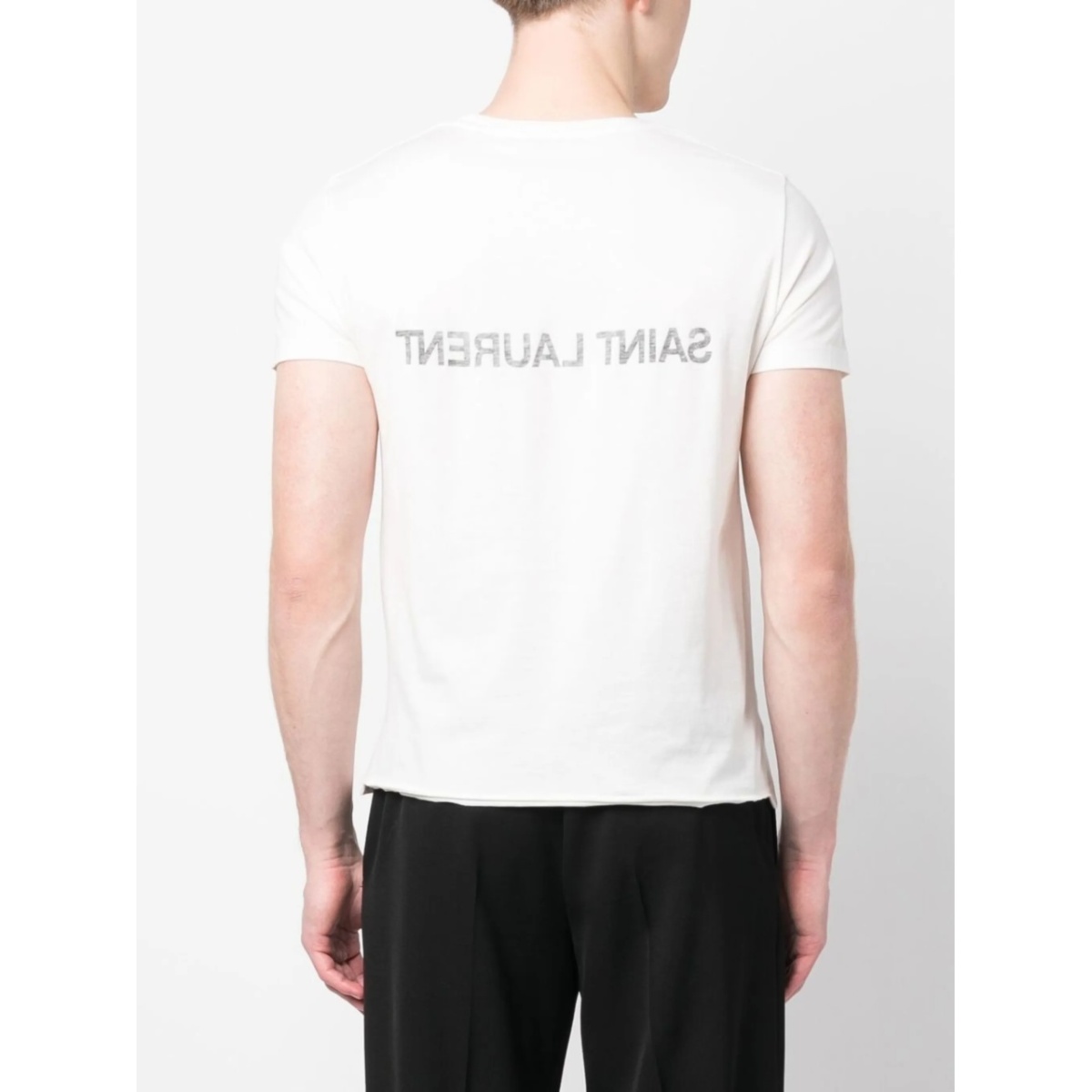 Reverse cotton T-shirt - Img 4