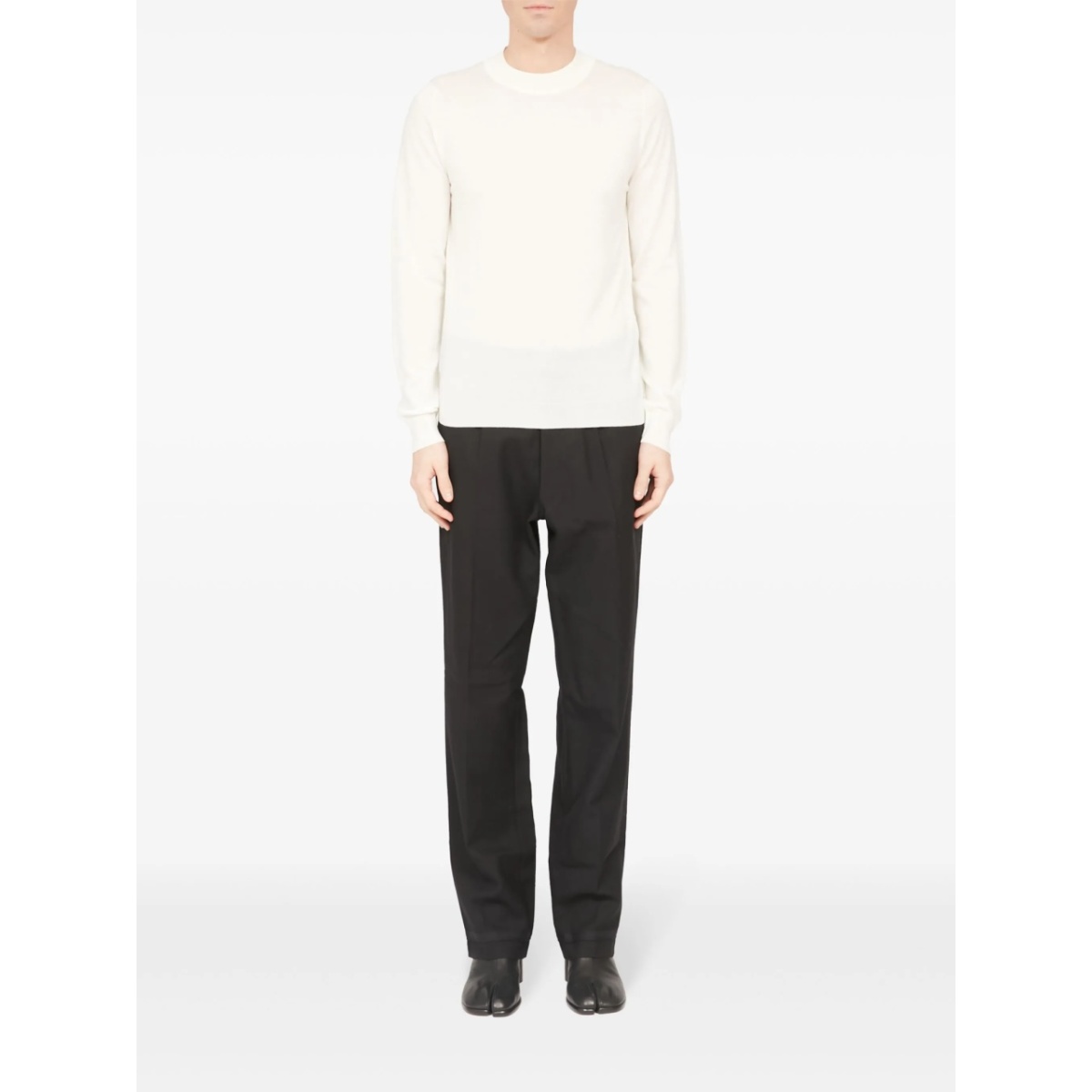 ribbed-edge wool sweater - Img 2