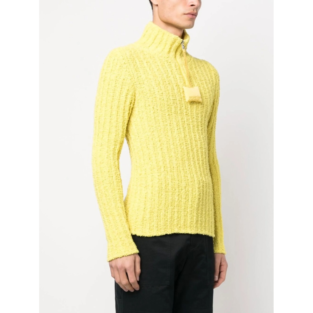 ribbed high neck jumper - Img 3