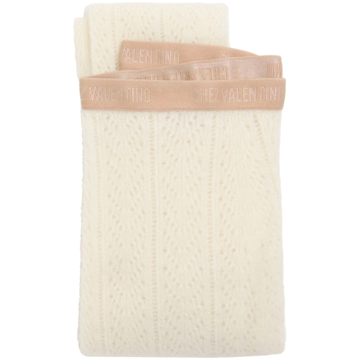 ribbed-knit tights