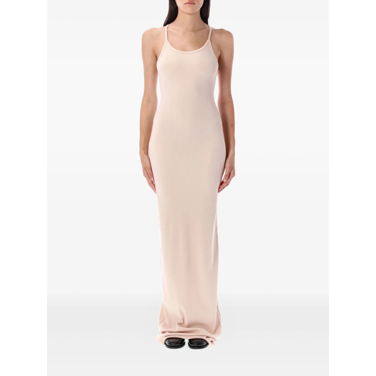 ribbed maxi dress