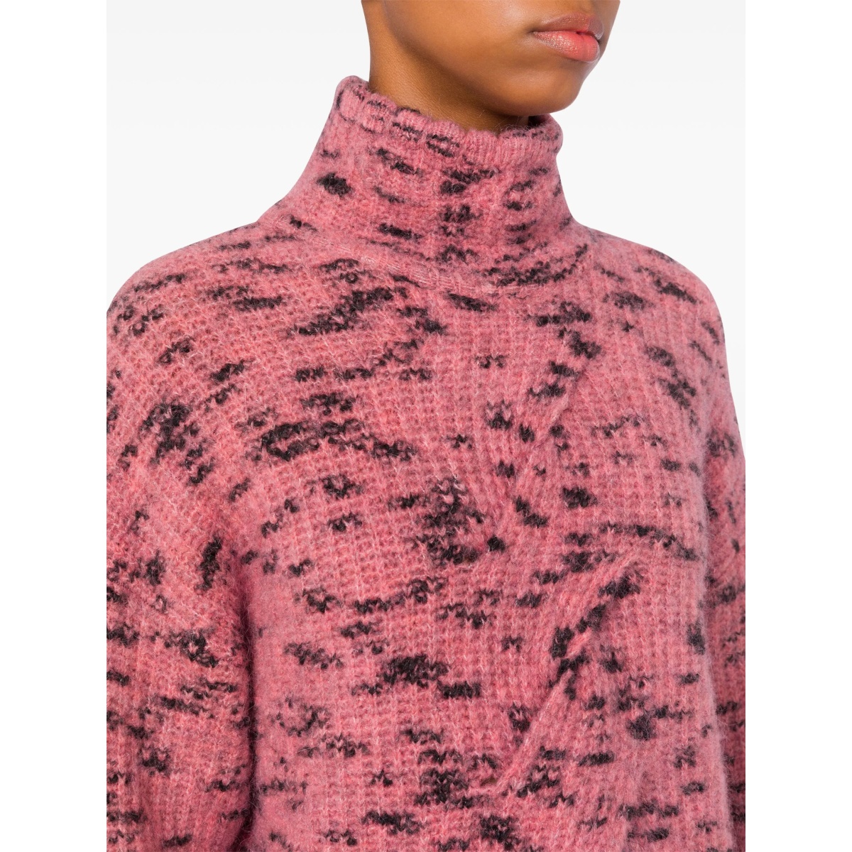 roll-neck cable-knit jumper - Img 3