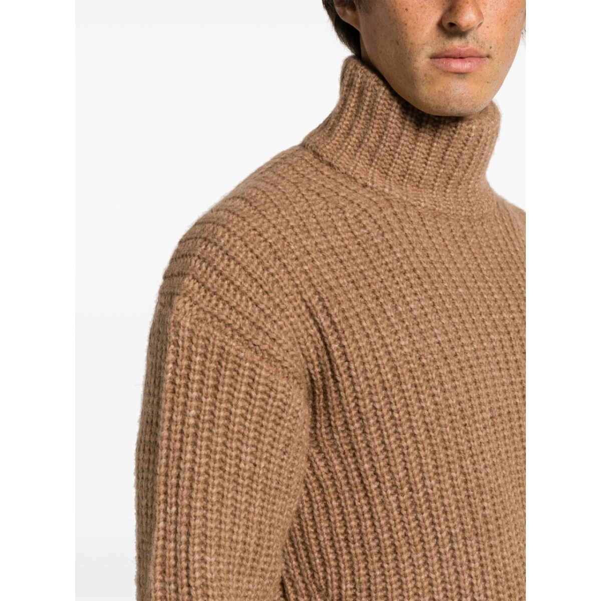 roll-neck chunky-knit jumper - Img 5
