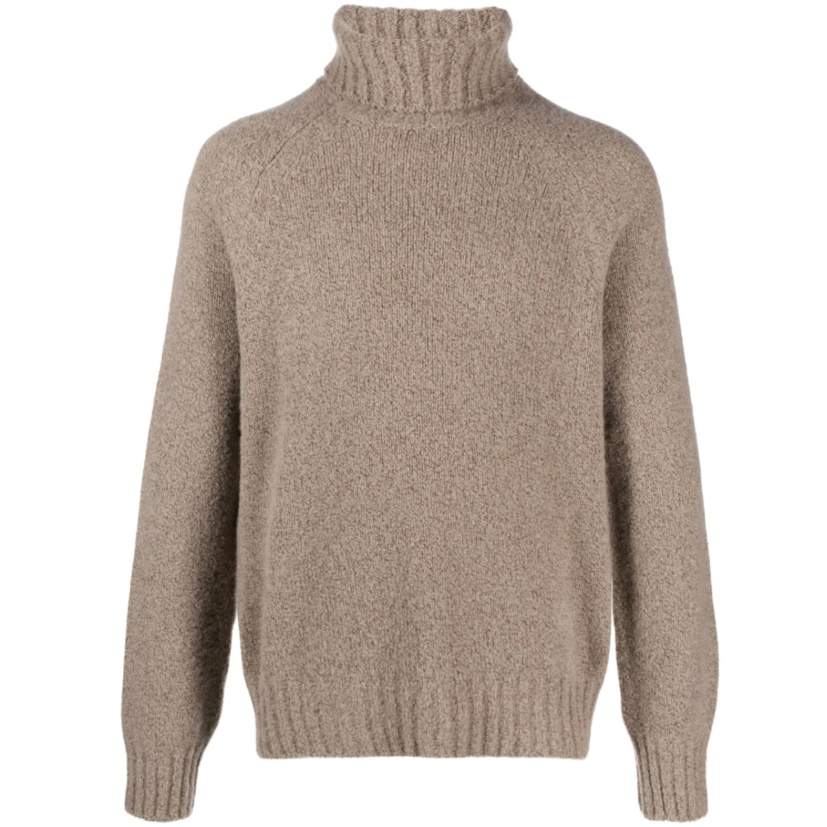 roll-neck wool-blend jumper