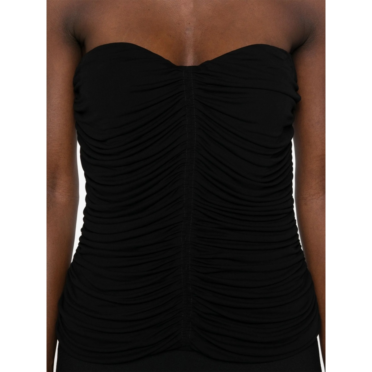 ruched strapless top - Img 5