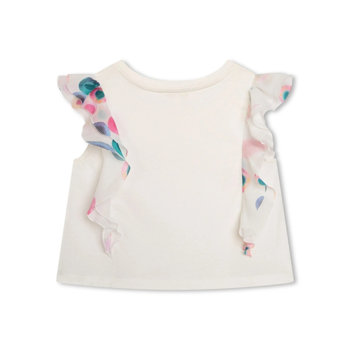 ruffled organic cotton blouse - Img 2