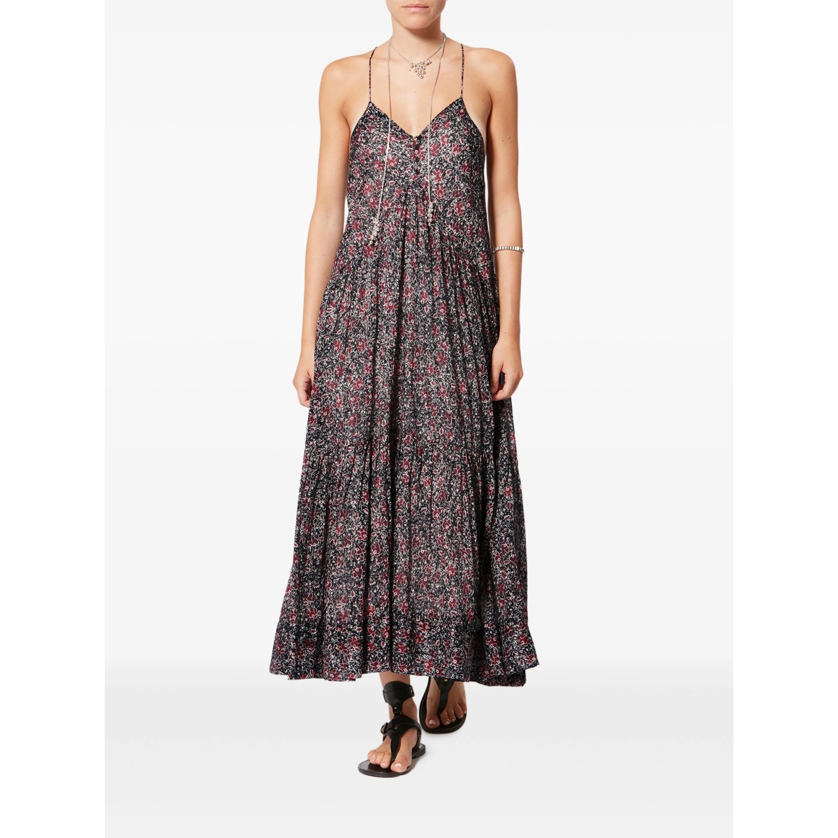 Sabbba floral-patterm midi dress - Img 2