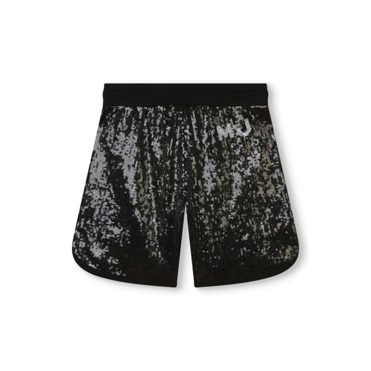 sequin-embellished drawstring shorts - Img 2