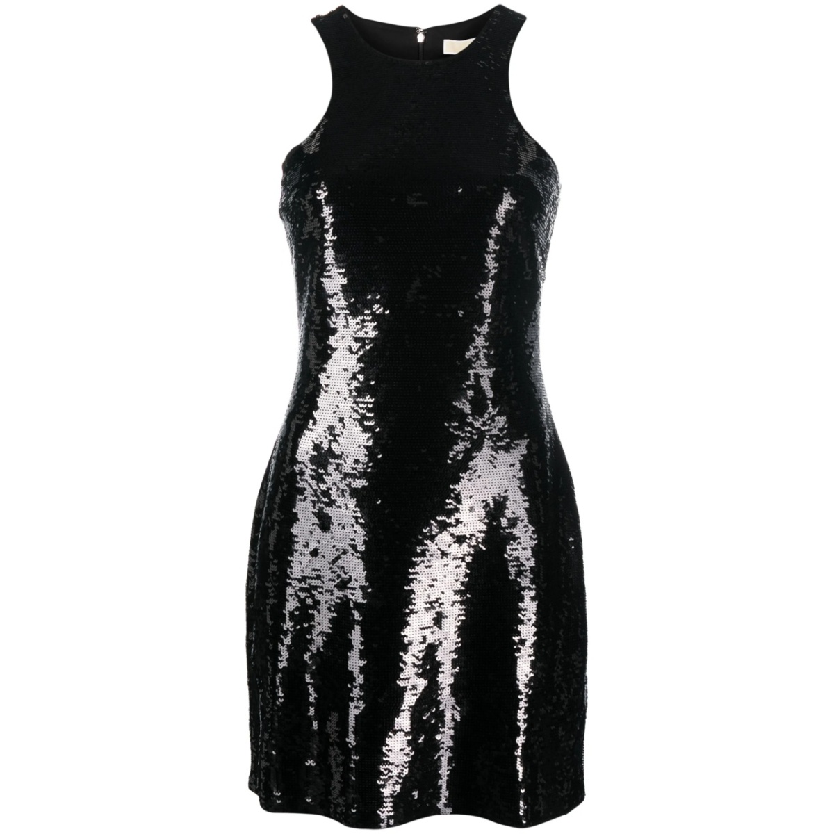 sequin-embellished sleeveless minidress