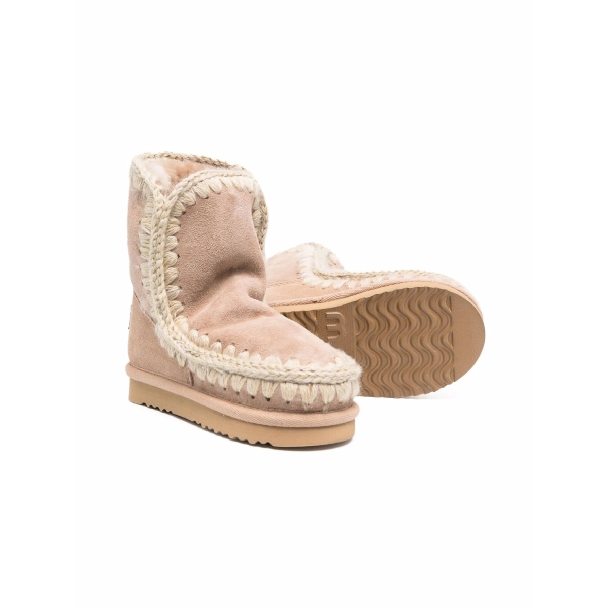shearling-lined slip-on boots - Img 2