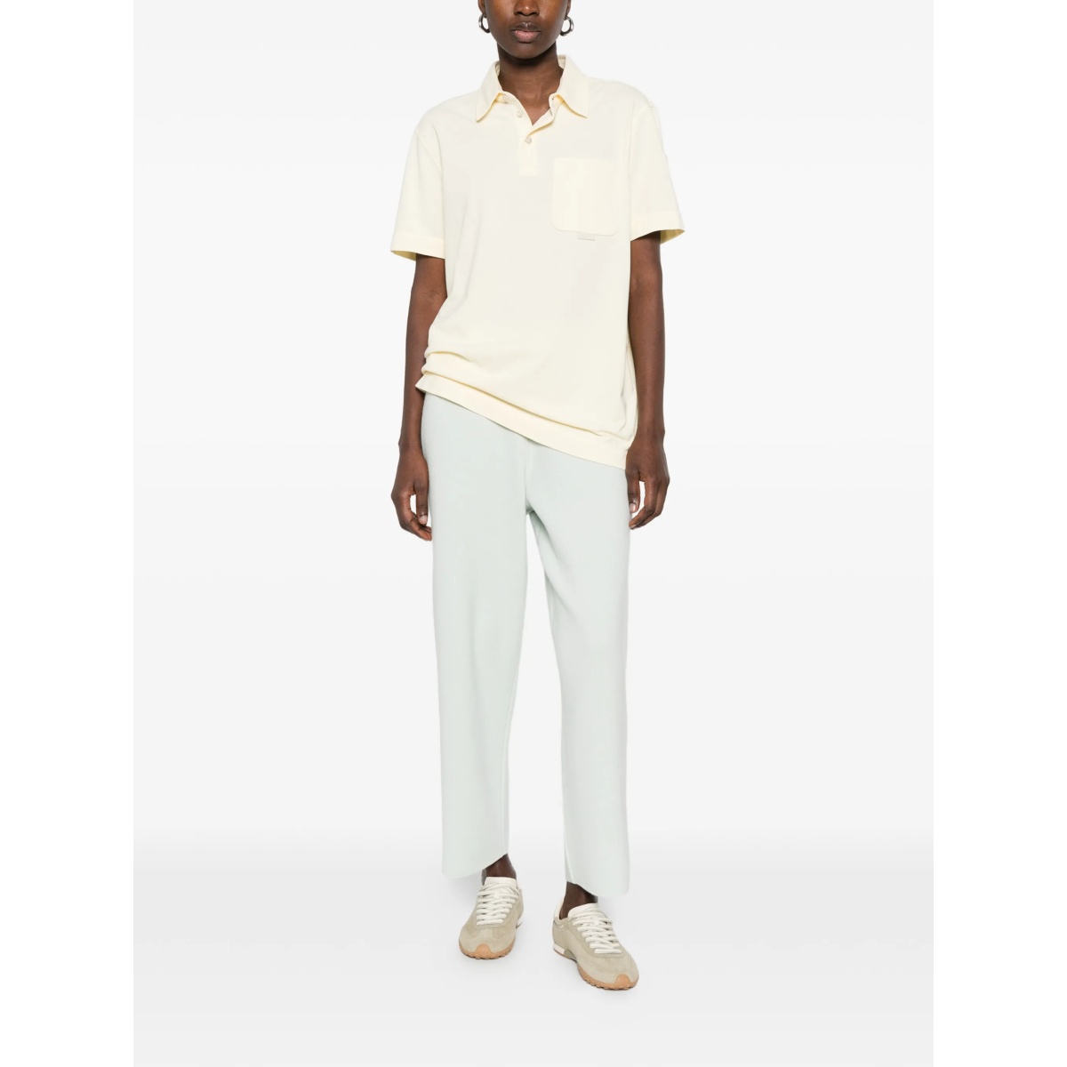 short-sleeve polo top - Img 2