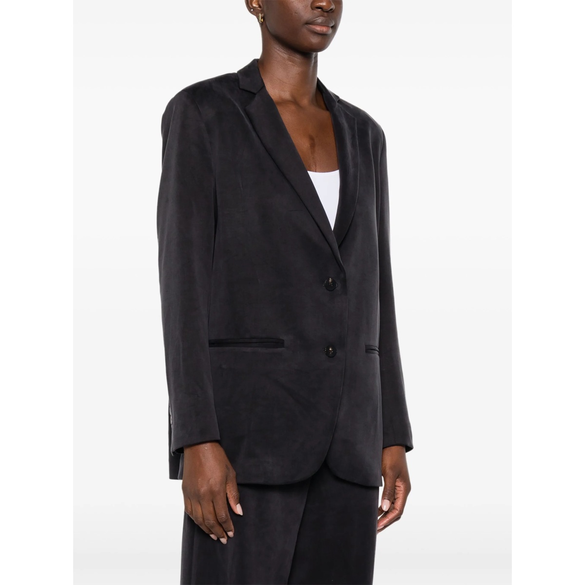 single-breasted blazer - Img 3
