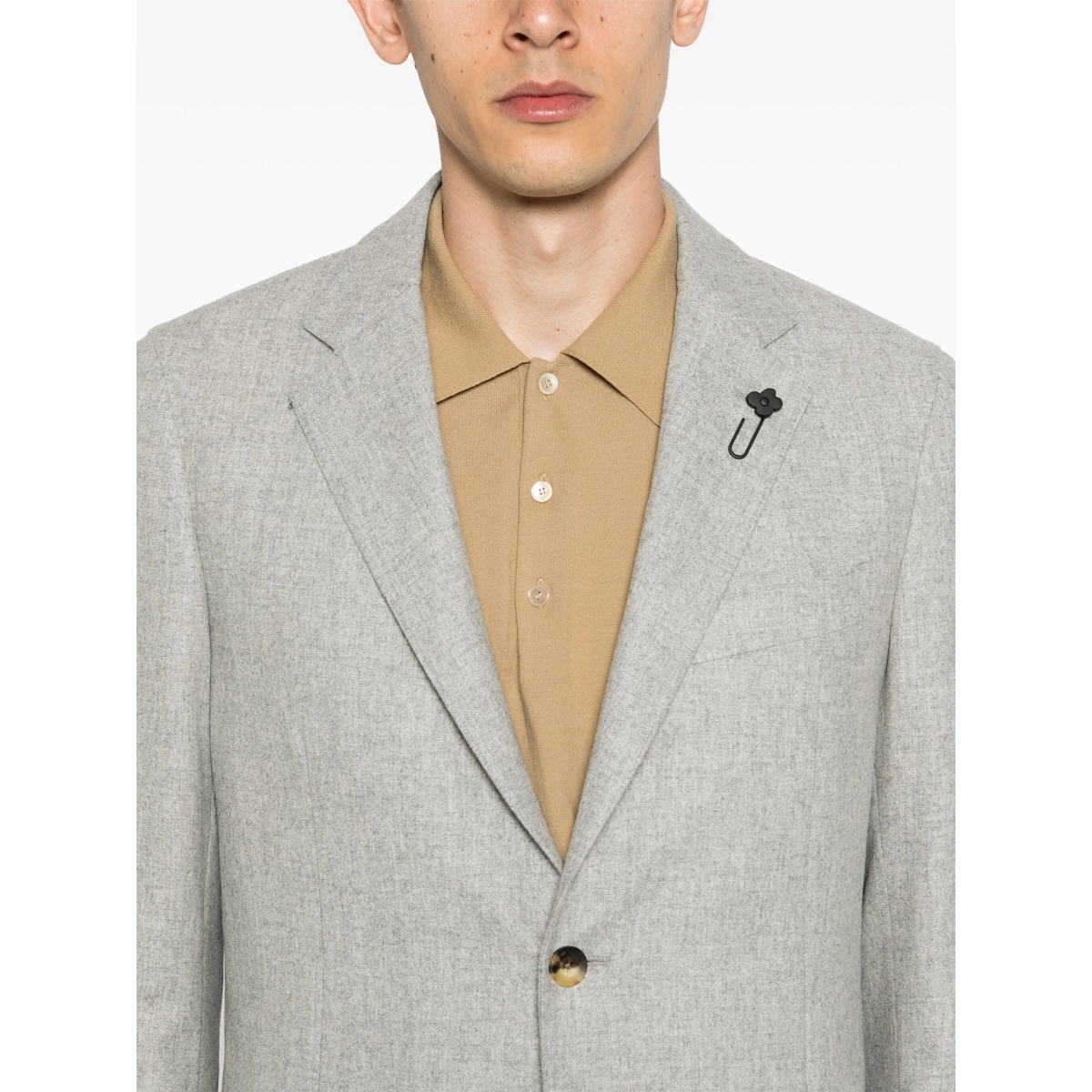 single-breasted blazer - Img 5
