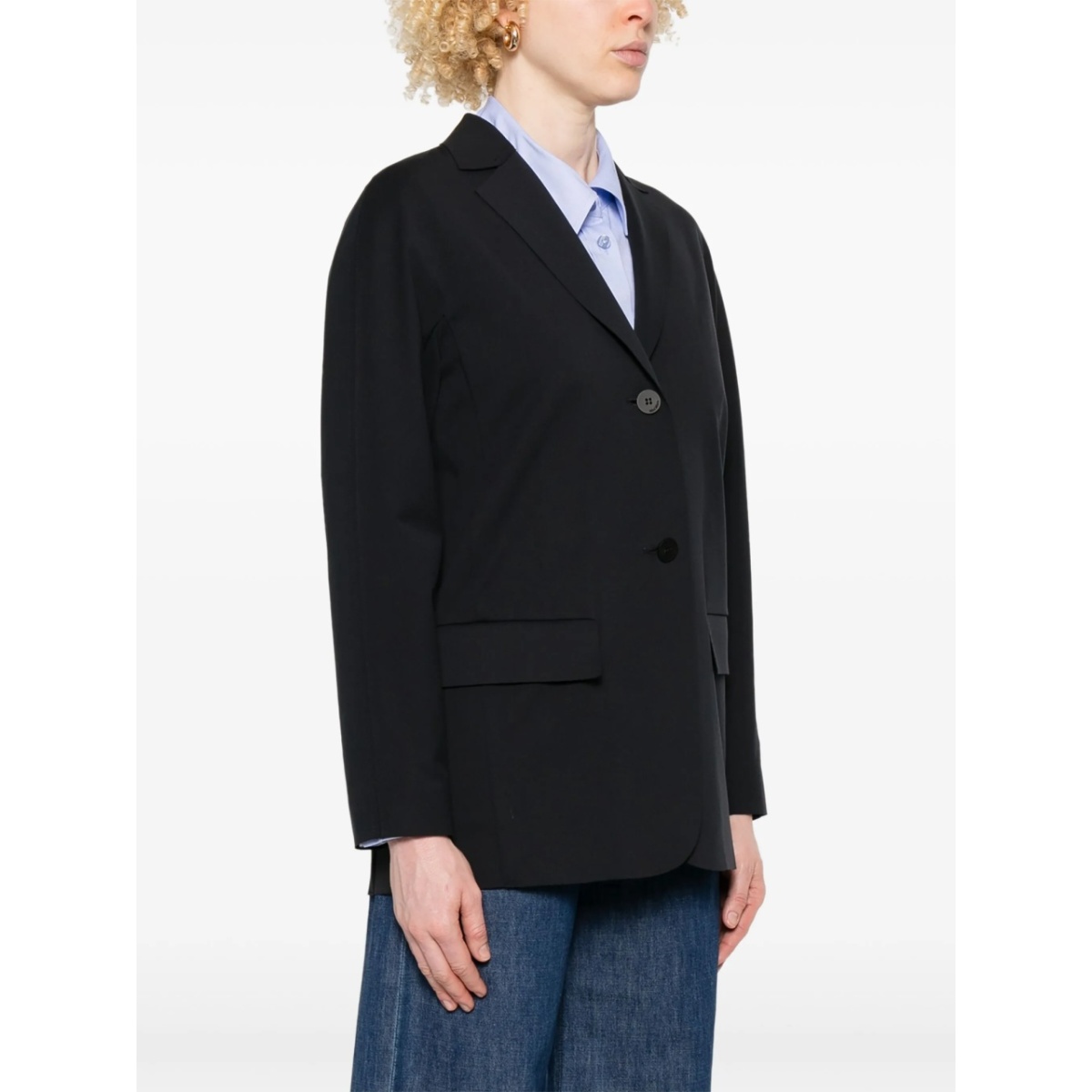 single-breasted blazer - Img 3