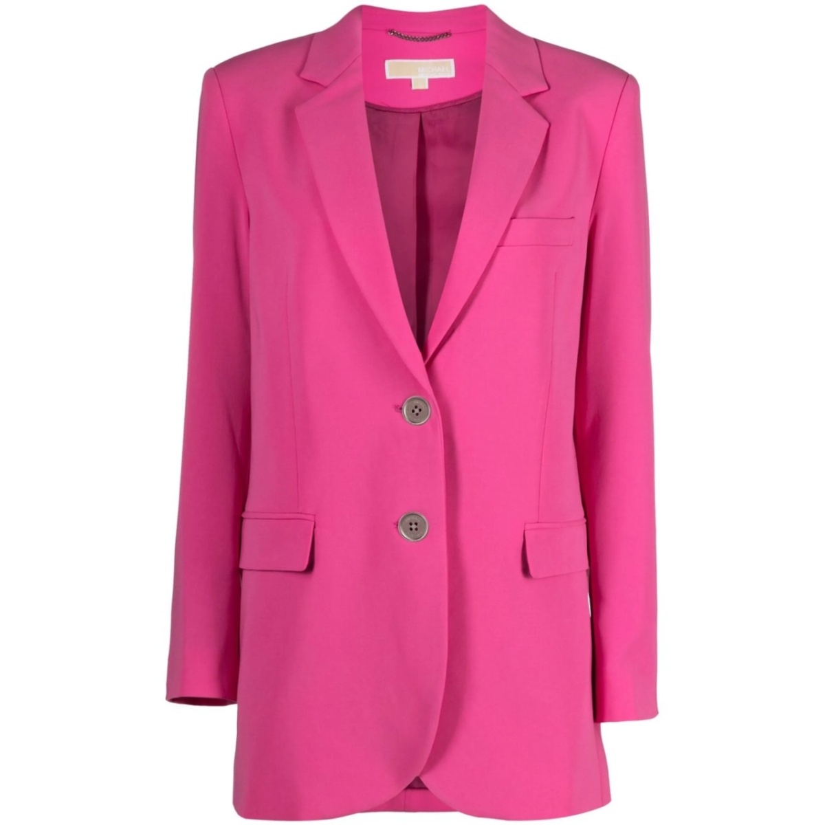 single-breasted wool blazer