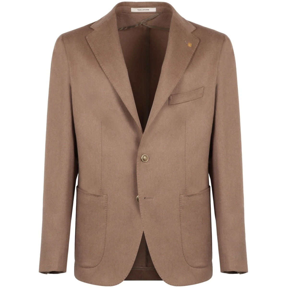 single-breasted wool blazer