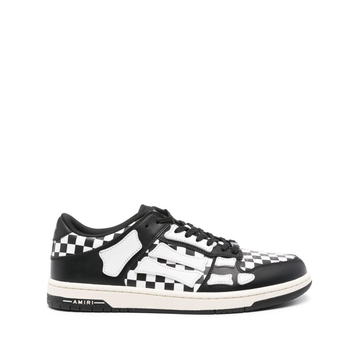 Skel Top Low check-pattern sneakers