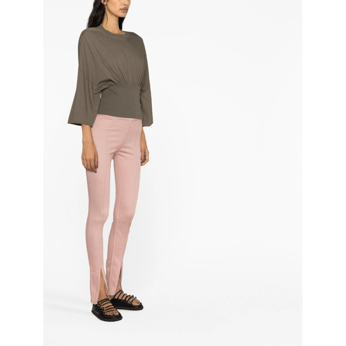 slit-detail leggings - Img 3