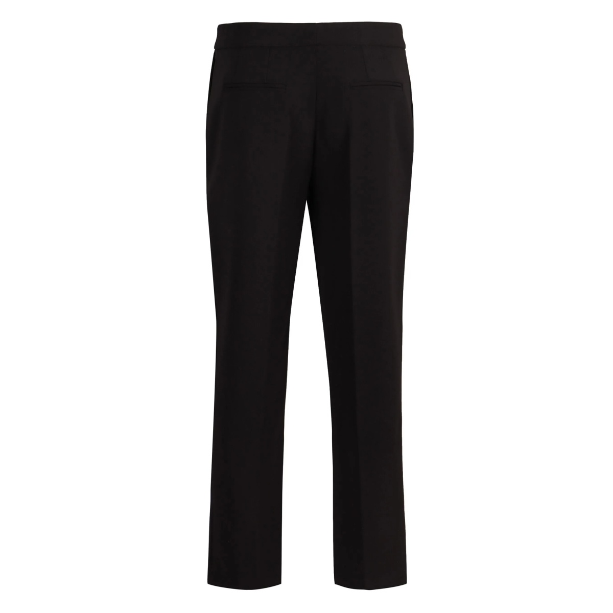 slits crepe trousers - Img 2