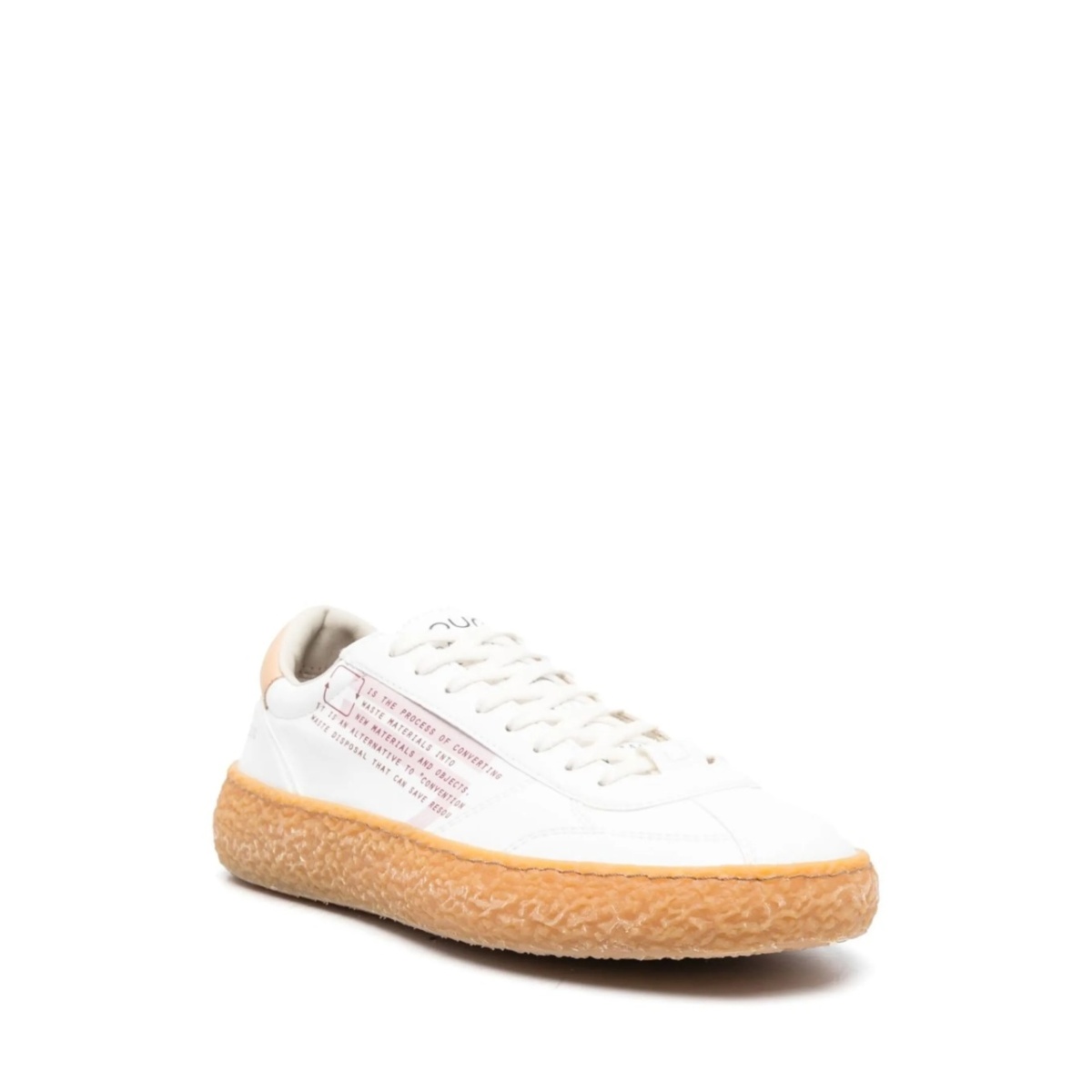 slogan-print low-top sneakers - Img 2