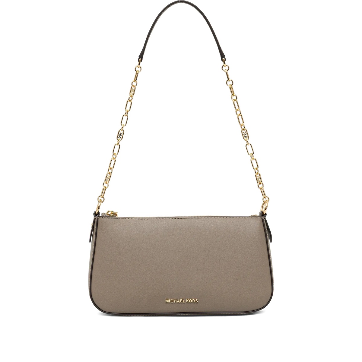 small chain-strap leather shoulder bag